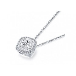 Collier en moissanite argent 925