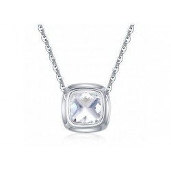 Collier en moissanite argent 925